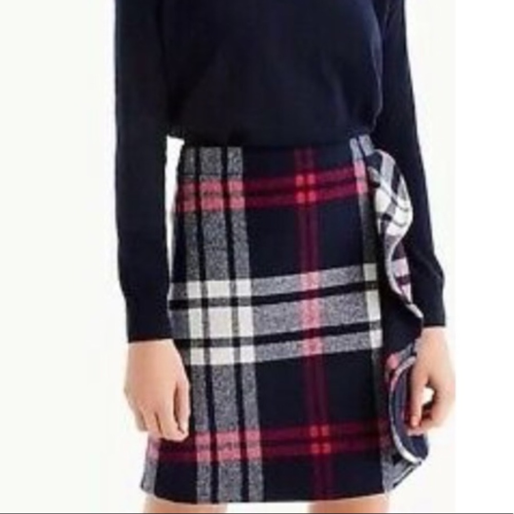 J Crew Flannel Check Mini - Picture 3 of 5